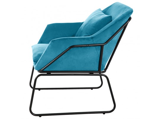 Комплект кресло ALEX и оттоманка ALEX бирюзовый в Ростове-на-Дону Комплект кресло ALEX и оттоманка ALEX бирюзовый в Ростове-на-Дону