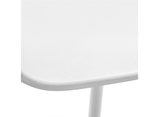 Стул барный Neo белый с белыми ножками в Ростове-на-Дону