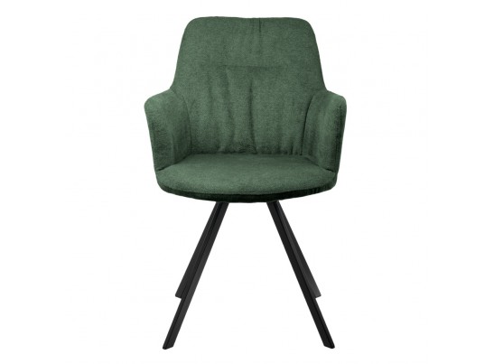 Стул Grant зелёный шенил на поворотном механизме в Ростове-на-Дону