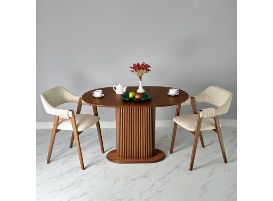 Стол Allure 120х80х75 см, шпон дуба, цвет орех в Ростове-на-Дону