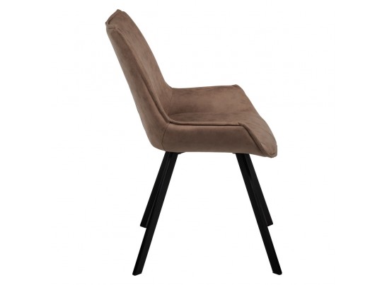Стул Soft коричневый, искусственная замша в Ростове-на-Дону