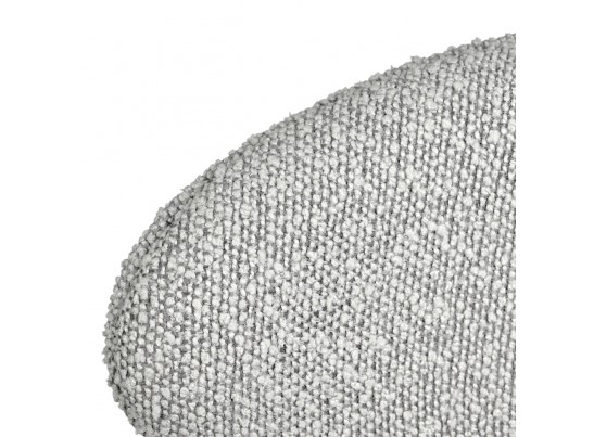 Стул Lucas светло-серый букле с ножками цвета орех в Ростове-на-Дону