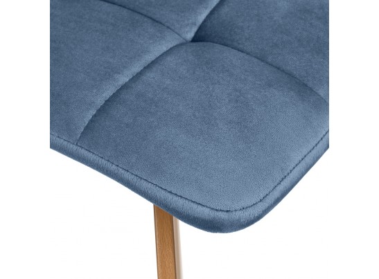 Стул Easy бирюзовый с ножками под дерево в Ростове-на-Дону