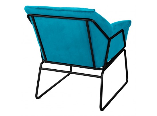 Комплект кресло ALEX и оттоманка ALEX бирюзовый в Ростове-на-Дону Комплект кресло ALEX и оттоманка ALEX бирюзовый в Ростове-на-Дону