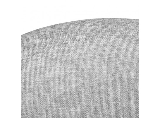 Стул-полукресло Martin серый шенилл с золотыми ножками в Ростове-на-Дону