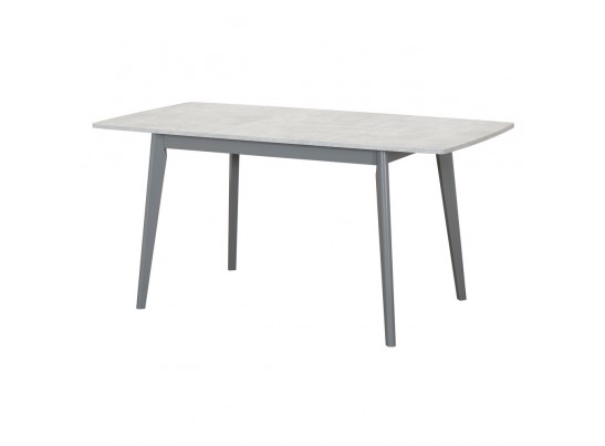 Стол Oslo раскладной 120-160x80x76см, Бетон лайт, серый в Ростове-на-Дону