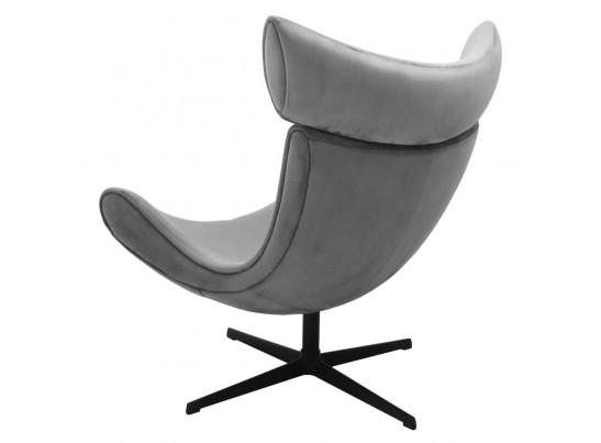 Кресло IMOLA серый, искусственная замша в Ростове-на-Дону