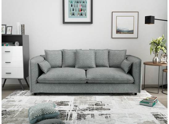 Диван Adam трехместный серый в Ростове-на-Дону