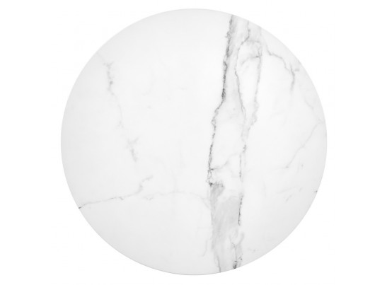 Набор кофейных столиков Tango белый мрамор с белыми ножками, 2шт в Ростове-на-Дону