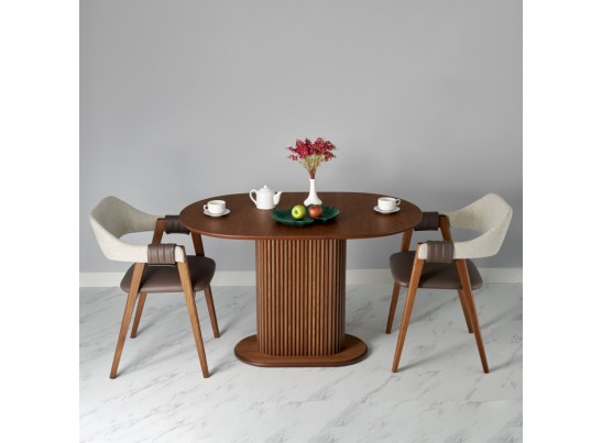 Стол Allure 120х80х75 см, шпон дуба, цвет орех в Ростове-на-Дону