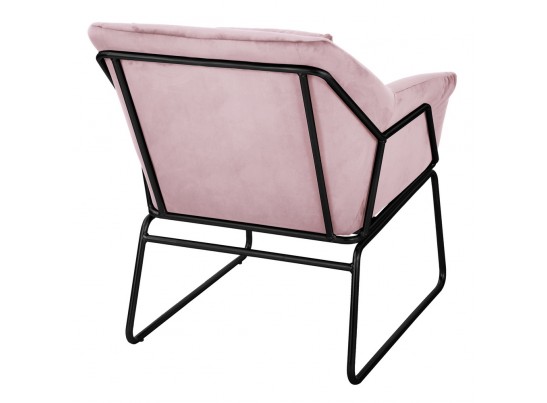 Комплект кресло ALEX и оттоманка ALEX пудровый в Ростове-на-Дону