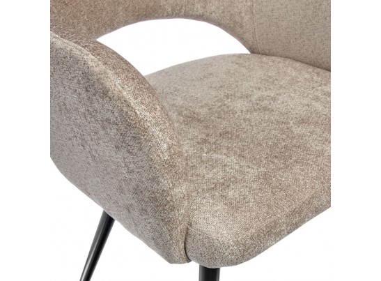 Стул Bruno латте шенилл с поворотным механизмом в Ростове-на-Дону
