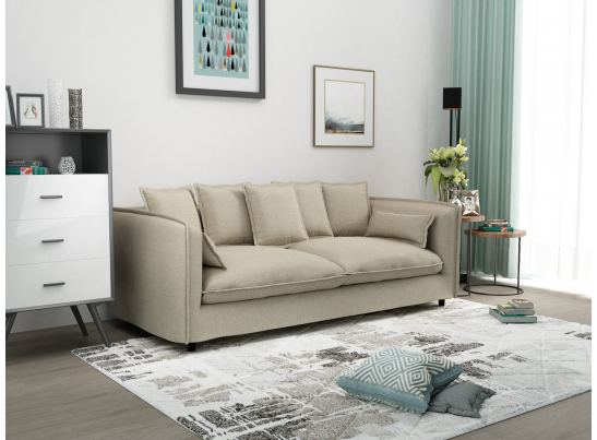 Диван Adam трехместный бежевый в Ростове-на-Дону