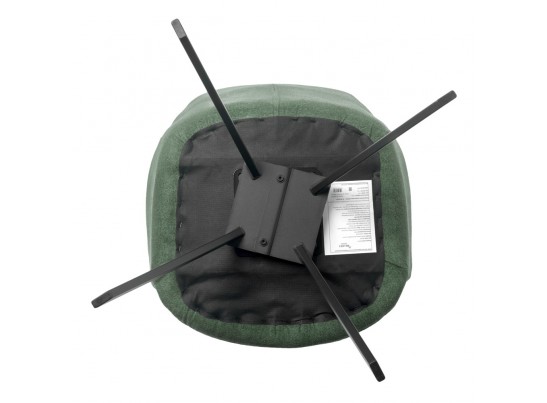 Стул Grant зелёный шенил на поворотном механизме в Ростове-на-Дону