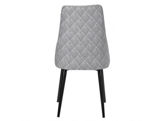 Стул Dave серый с жаккардом в Ростове-на-Дону
