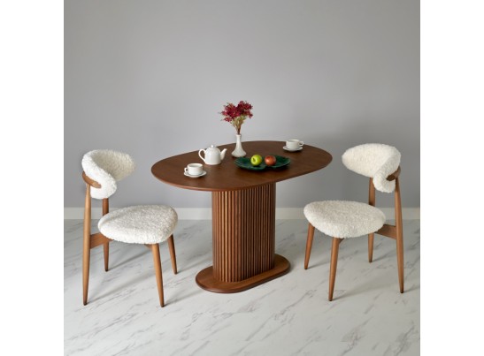 Стол Allure 120х80х75 см, шпон дуба, цвет орех в Ростове-на-Дону