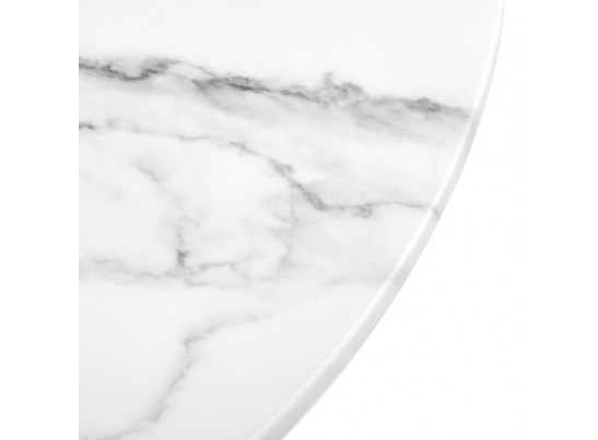 Набор кофейных столиков Tango белый мрамор с белыми ножками, 2шт в Ростове-на-Дону