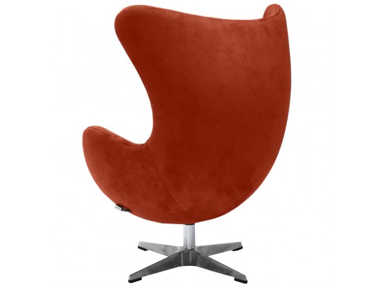 Кресло EGG CHAIR терракотовый, искусственная замша в Ростове-на-Дону Кресло EGG CHAIR терракотовый, искусственная замша в Ростове-на-Дону