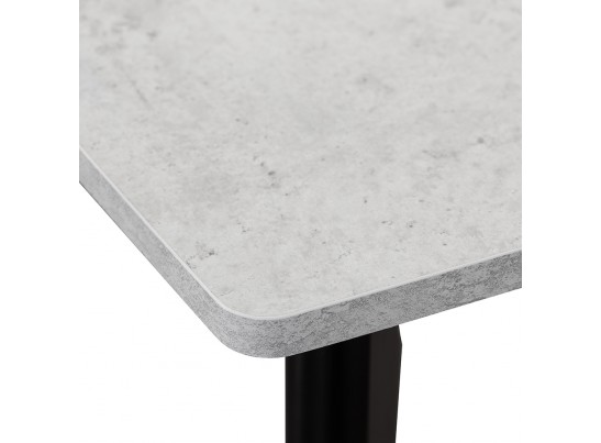 Стол Oslo раскладной 100-130x70x75см, Бетон Лайт структурный, чёрный в Ростове-на-Дону Стол Oslo раскладной 100-130x70x75см, Бетон Лайт структурный, чёрный в Ростове-на-Дону