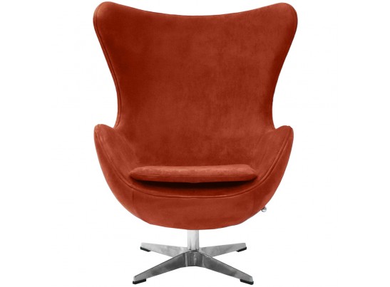 Кресло EGG CHAIR терракотовый, искусственная замша в Ростове-на-Дону Кресло EGG CHAIR терракотовый, искусственная замша в Ростове-на-Дону