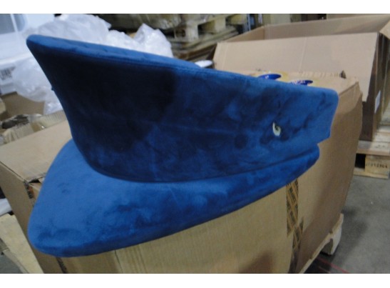 Стул Turin синий с золотыми ножками FR 0557Y в Ростове-на-Дону