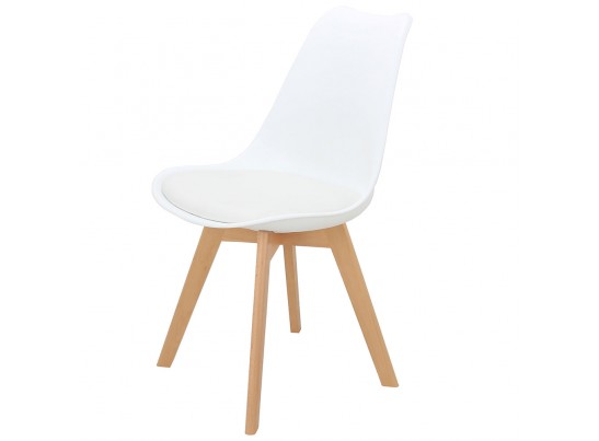 Комплект из 4-х стульев Eames Bon белый в Ростове-на-Дону