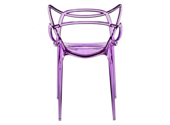 Комплект из 4-х стульев Masters прозрачный сиреневый в Ростове-на-Дону