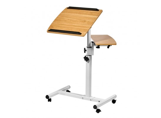 Стол многофункциональный Palma 60x40x62-96см, светлое дерево, белый в Ростове-на-Дону