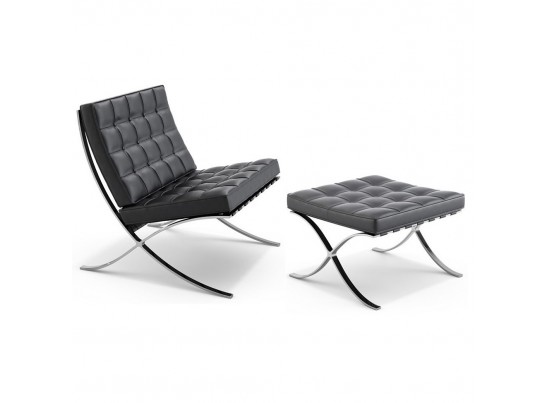 Кресло BARCELONA CHAIR чёрный в Ростове-на-Дону