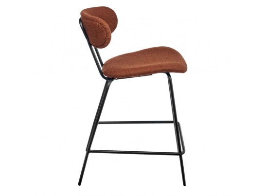 Стул полубарный Ant букле терракотовый в Ростове-на-Дону