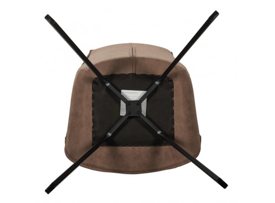 Стул Soft коричневый, искусственная замша в Ростове-на-Дону