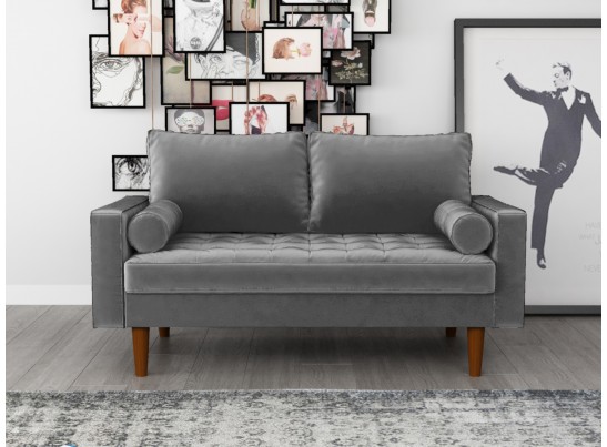 Диван Scott двухместный серый в Ростове-на-Дону