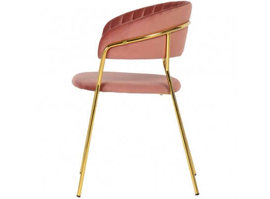 Комплект из 2-х стульев Turin пудровый с золотыми ножками в Ростове-на-Дону