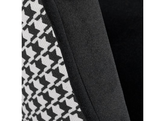 Стул полубарный Paola чёрный с жаккардом в Ростове-на-Дону