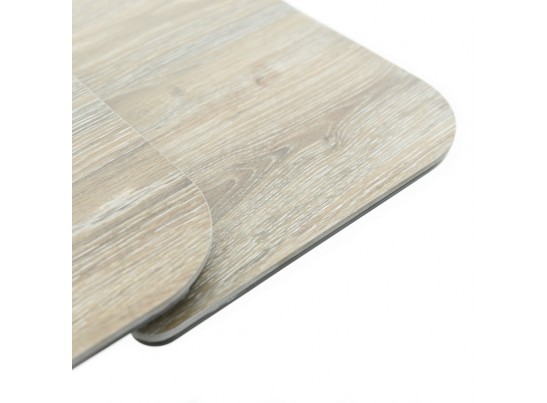 Стол Arthur раскладной 120-184x80x75см, керамогранит Dukale Henna, чёрный в Ростове-на-Дону