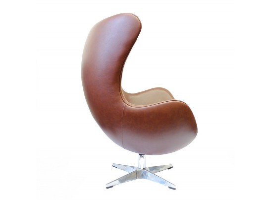 Кресло EGG CHAIR коричневый матовый в Ростове-на-Дону