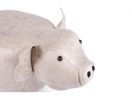 Пуф Поросенок французский серый в Ростове-на-Дону