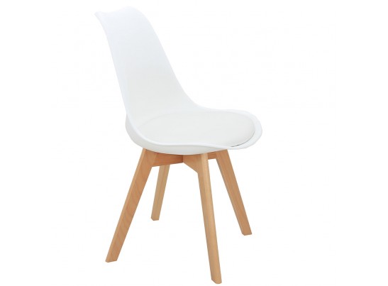 Комплект из 4-х стульев Eames Bon белый в Ростове-на-Дону