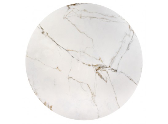 Стол Aura D110, керамогранит Ravena Natural, золотой в Ростове-на-Дону