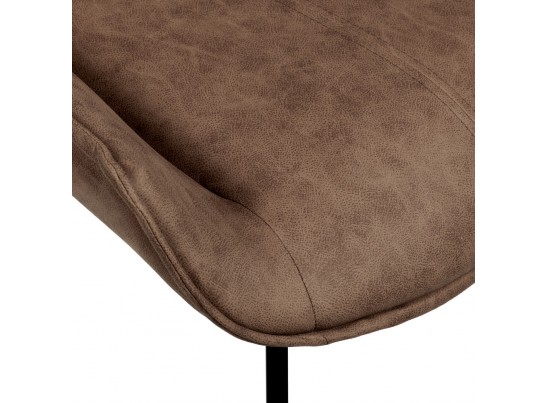 Стул Soft коричневый, искусственная замша в Ростове-на-Дону