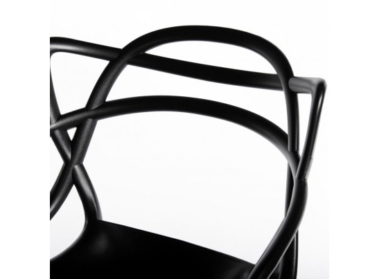 Комплект из 2-х стульев полубарных Masters чёрный в Ростове-на-Дону