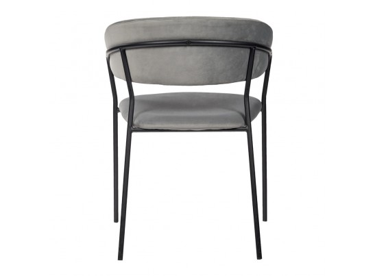 Стул Turin серый с чёрными ножками в Ростове-на-Дону