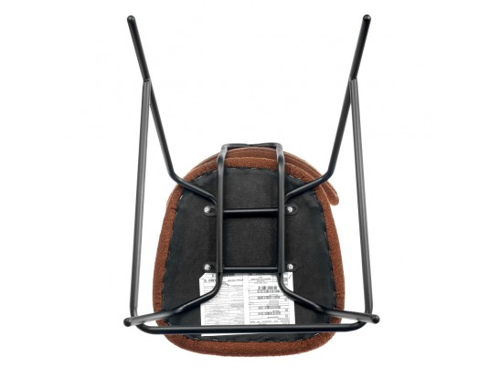 Стул полубарный Ant букле терракотовый в Ростове-на-Дону