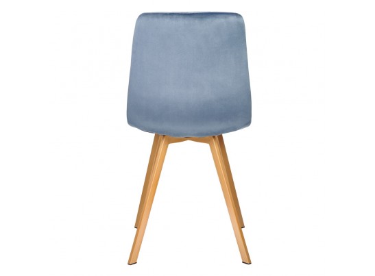 Стул Easy бирюзовый с ножками под дерево в Ростове-на-Дону