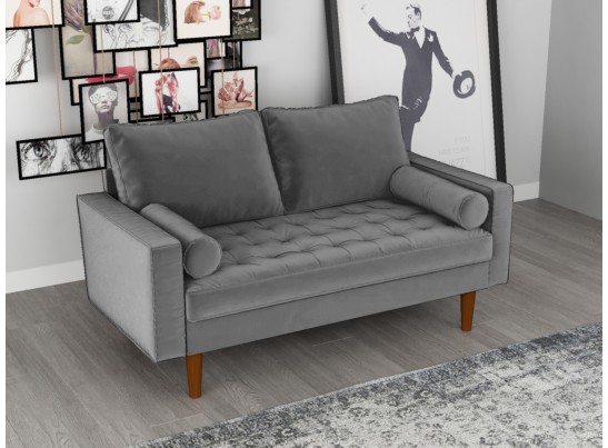 Диван Scott двухместный серый в Ростове-на-Дону