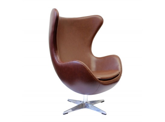 Кресло EGG CHAIR коричневый матовый в Ростове-на-Дону