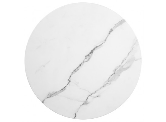 Набор кофейных столиков Tango белый мрамор с чёрными ножками, 2шт в Ростове-на-Дону