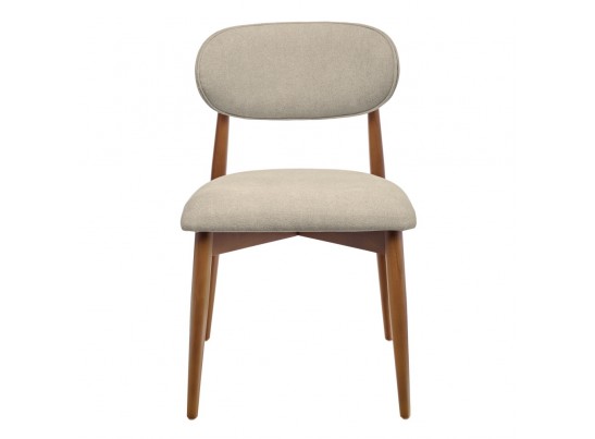 Стул Lucas 3 латте букле с ножками цвета орех в Ростове-на-Дону