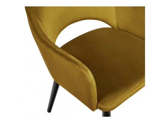Стул Bruno горчичный в Ростове-на-Дону