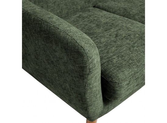 Диван Picasso двухместный зелёный, шенилл в Ростове-на-Дону